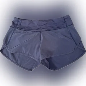 Lululemon Speed Short 4-way Stretch 2.5 Inch Inseam Navy Blue Size 2