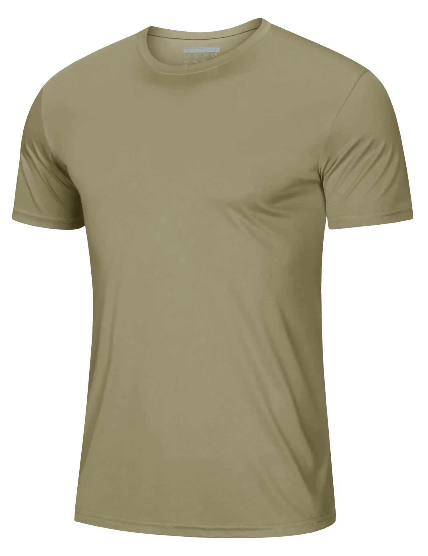 MAGCOMSEN Men's Summer UPF 50 Crew Neck Lightweight Short Sleeve Rash Guard Quick Dry Shirts