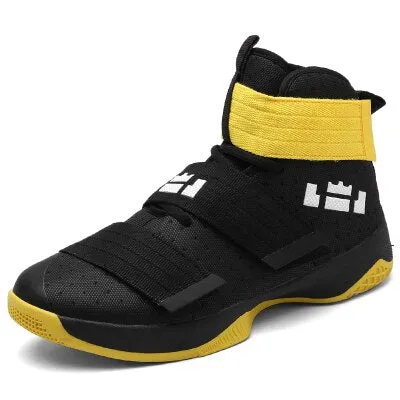 Man High Top Jordan Basketball Shoes Men's Cushioning Basketball Sneakers Non-slip Breathable Outdoor Sports Jordan Retro Shoes