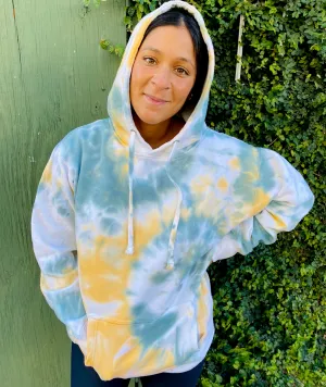 Marigold Tie Dye Hoodie