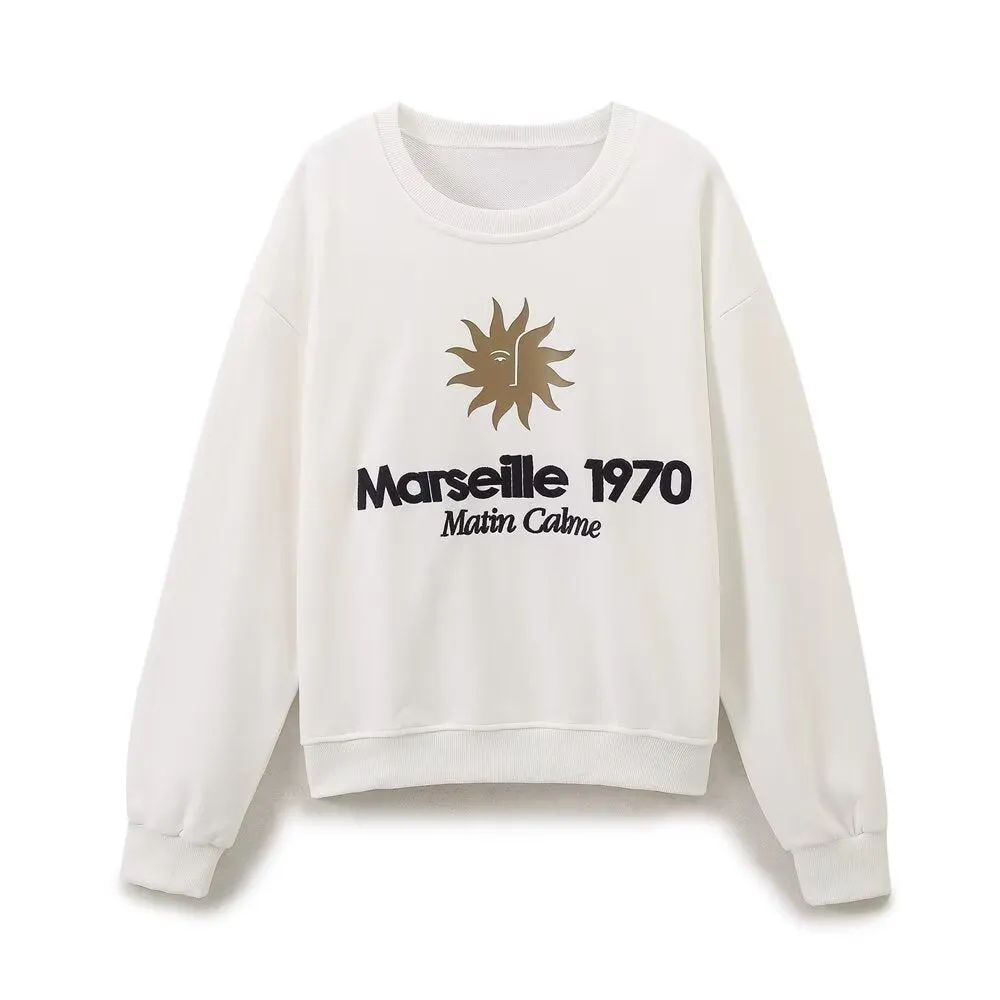 Marseille Crew Neck Sweatshirt and Pant Set