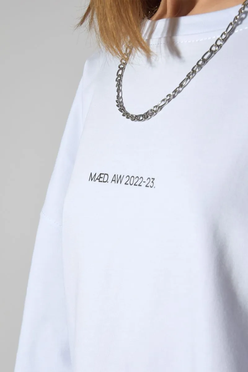 MÆD Liquid T-shirts - White