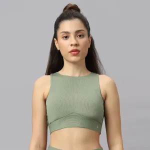 Medium Impact Padded Non Wired Full Coverage Sports Bra