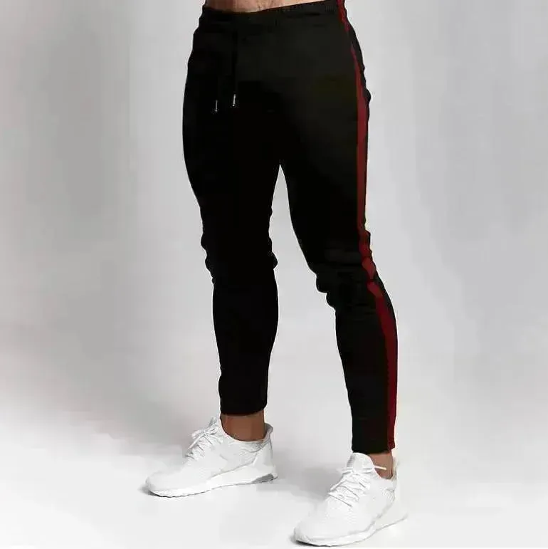 Men Slim fit Activewear Pant Gym Workout Exercise Pant