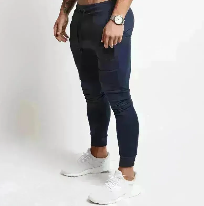 Men Slim fit Activewear Pant Gym Workout Exercise Pant