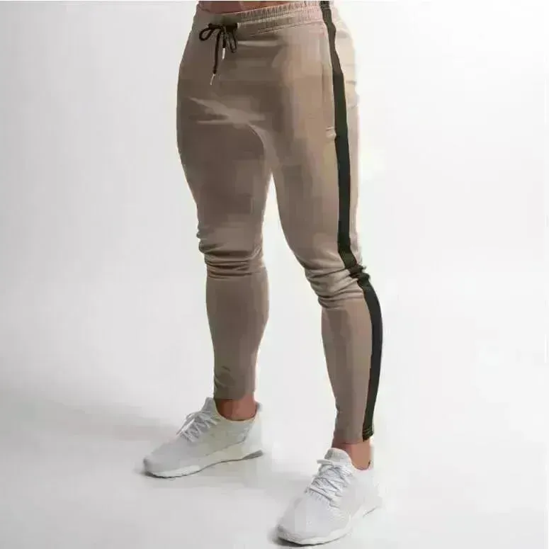 Men Slim fit Activewear Pant Gym Workout Exercise Pant