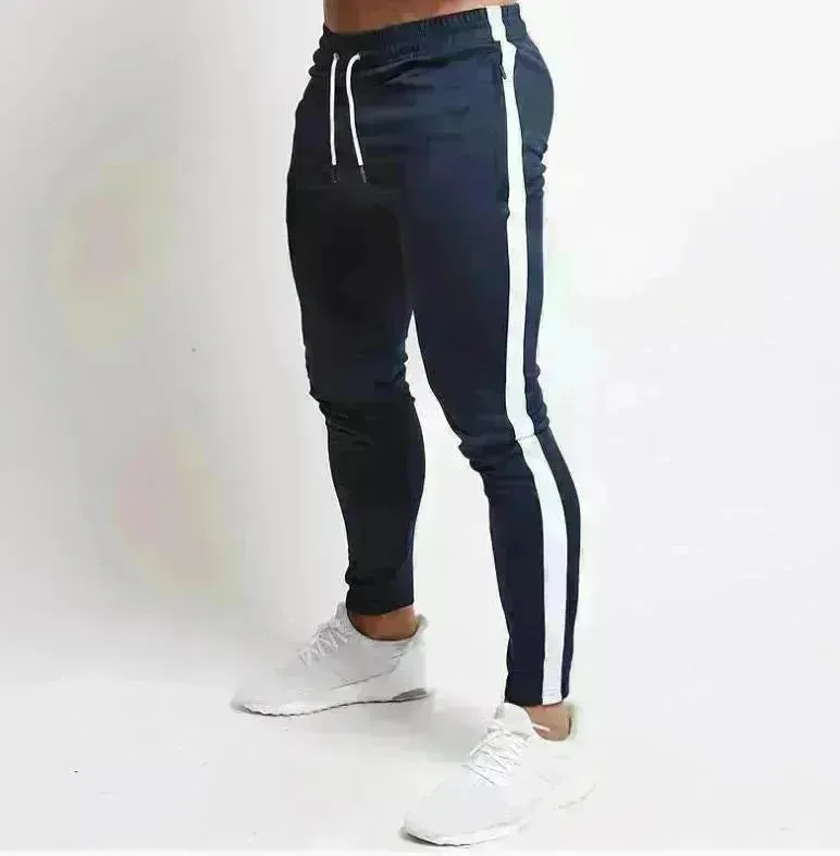 Men Slim fit Activewear Pant Gym Workout Exercise Pant
