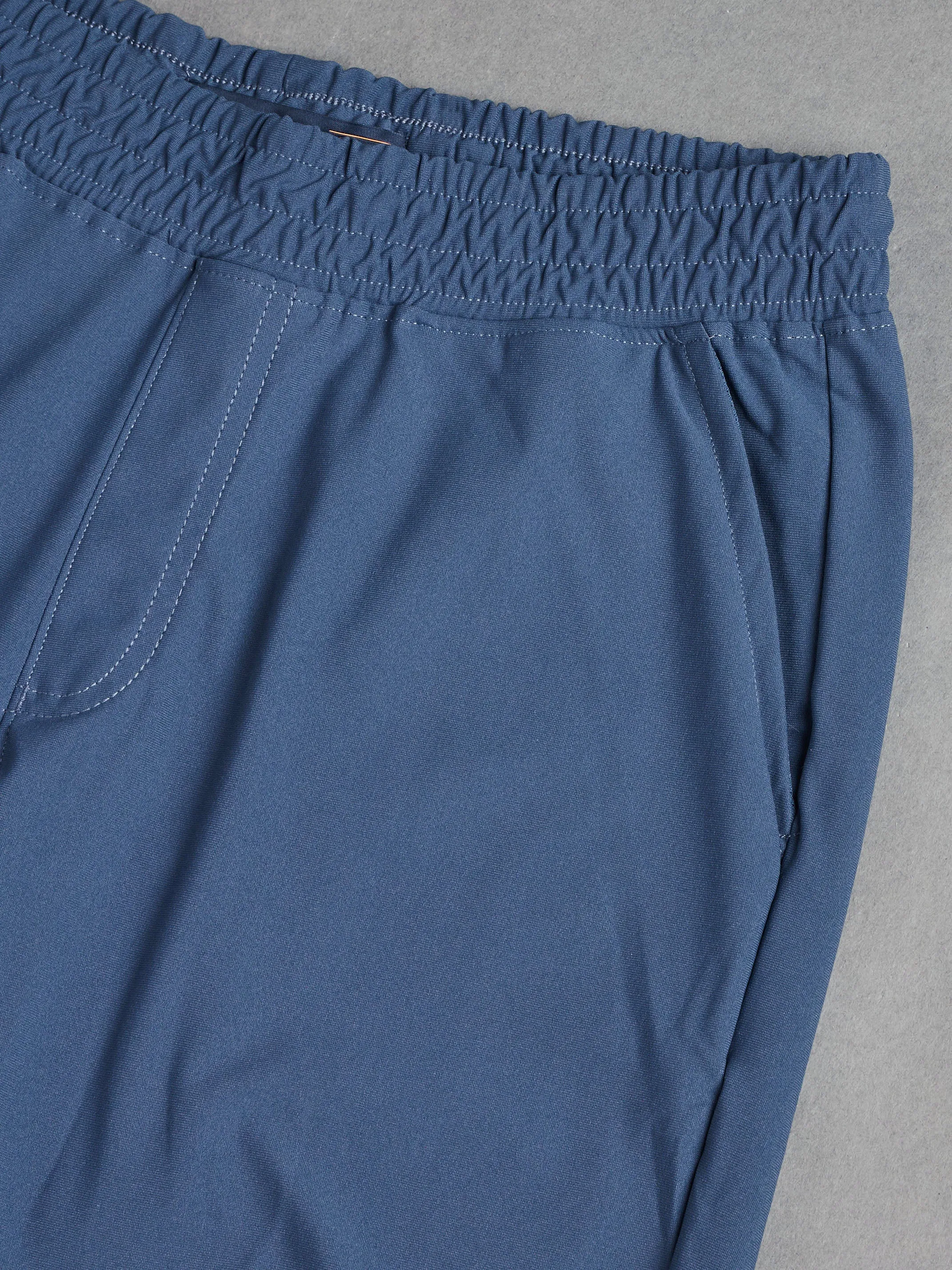 Men Solid Relax Fit Trackpants with DURACOOL 