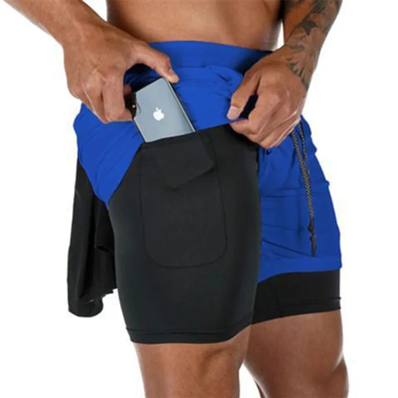 Men Summer Fitness Shorts Training Quick Dry