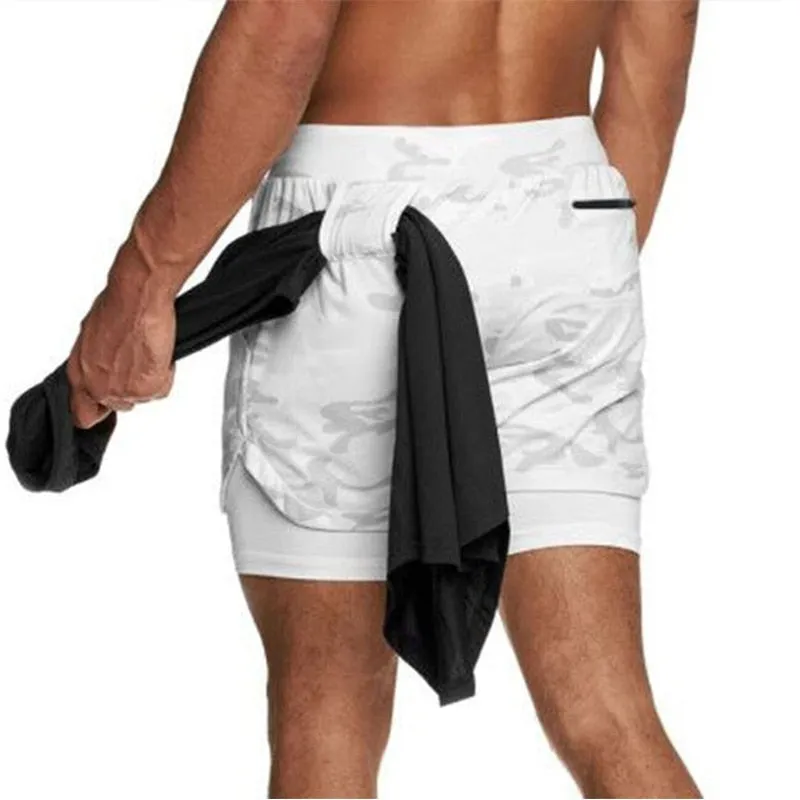 Men Summer Fitness Shorts Training Quick Dry