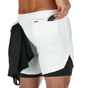 Men Summer Fitness Shorts Training Quick Dry