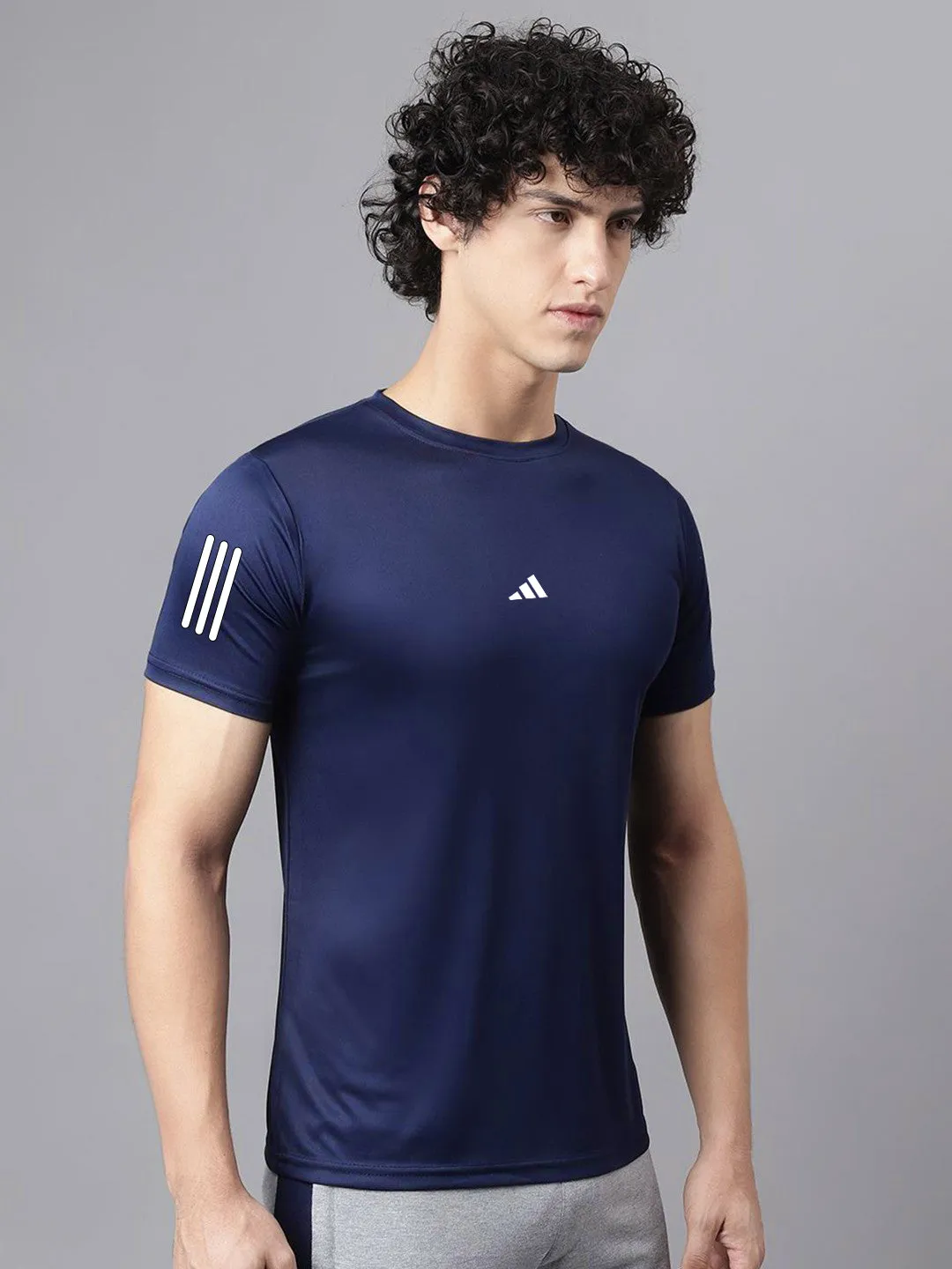 Men's ADI Activewear Dry-Fit Navy Tee