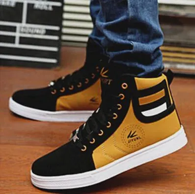 Men's Leisure Front Lace Up Boots