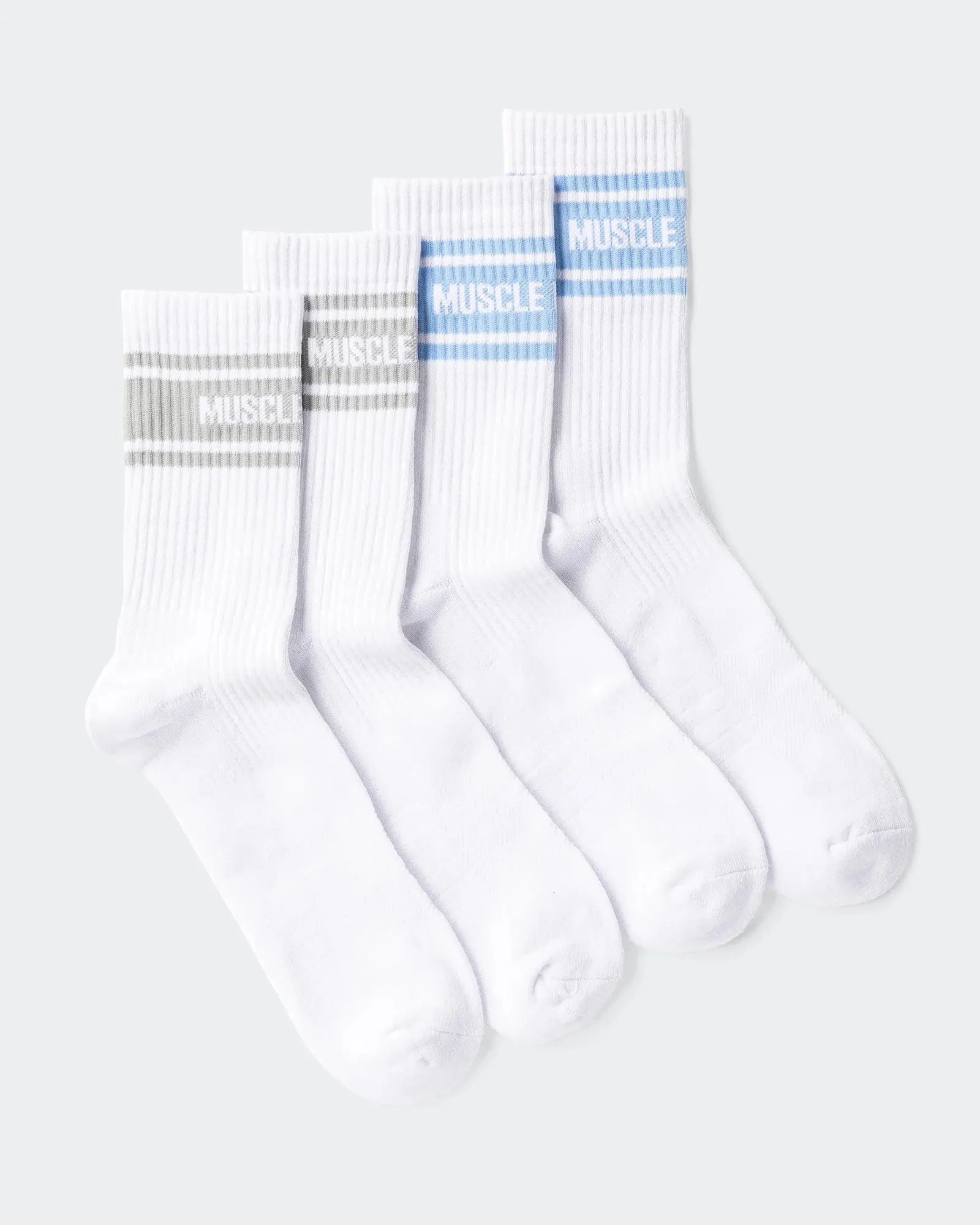 Mens MN Crew Socks - Multi (2 Pack)