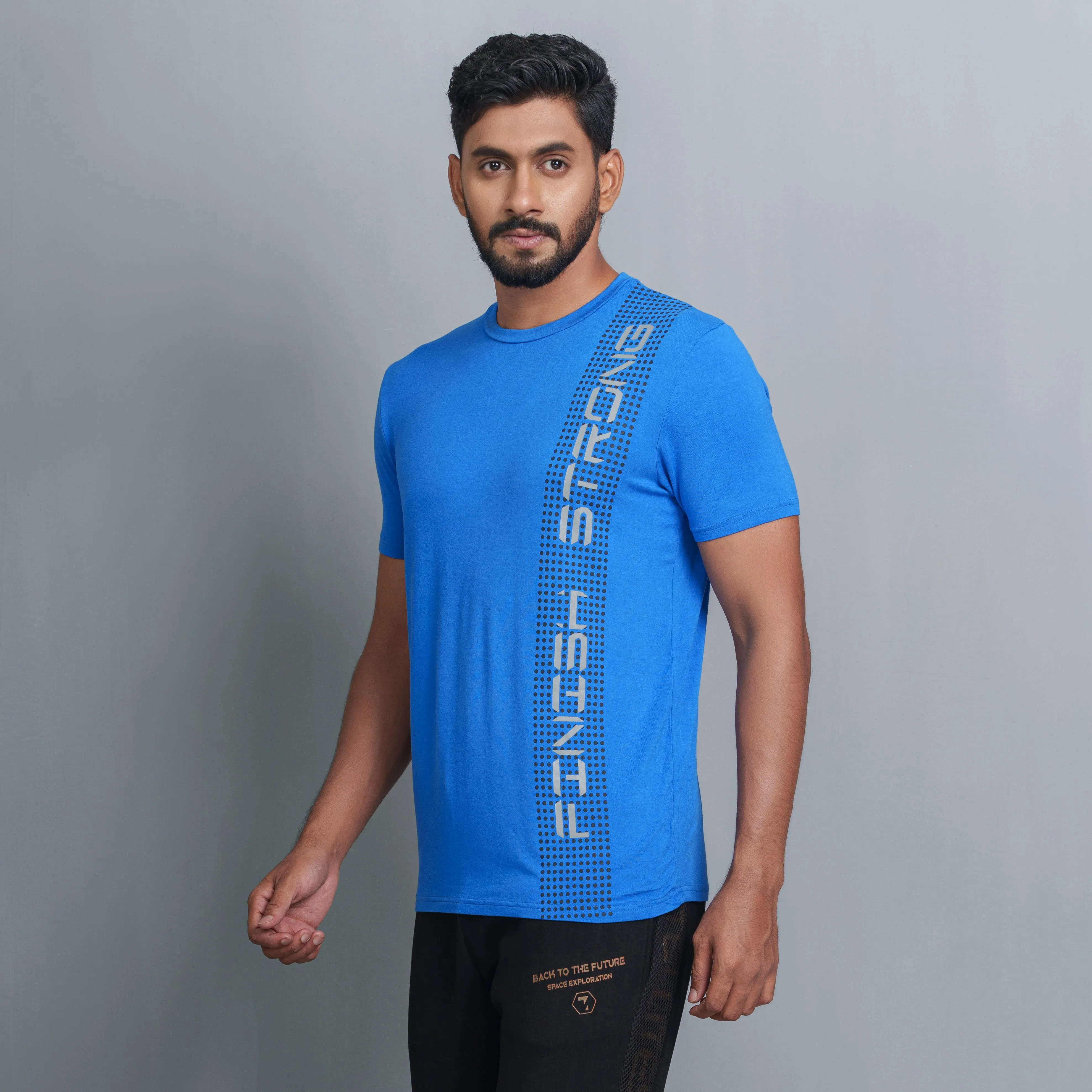 Mens T-Shirt- Blue