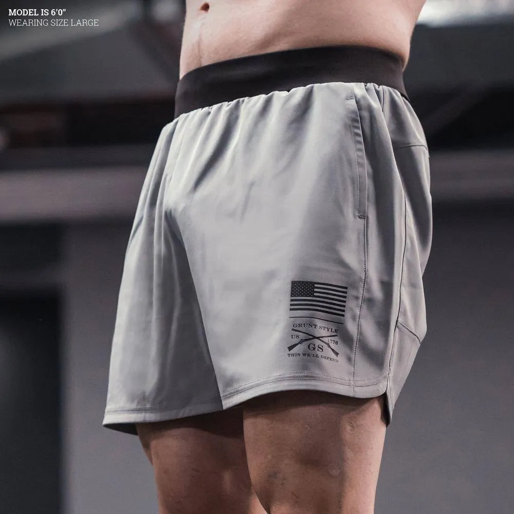 Men's Training Shorts - Gray