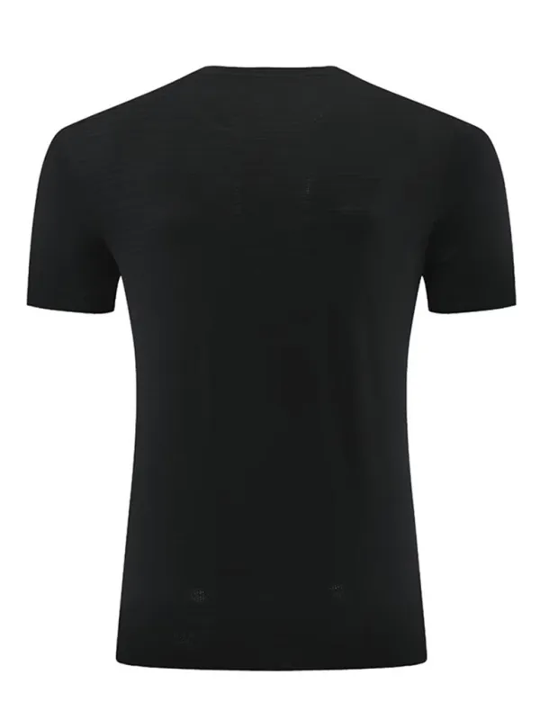Men's Ultra-Light Ice Silk Quick-Dry Sports Tee - Perfect for Spring & Summer Activities!