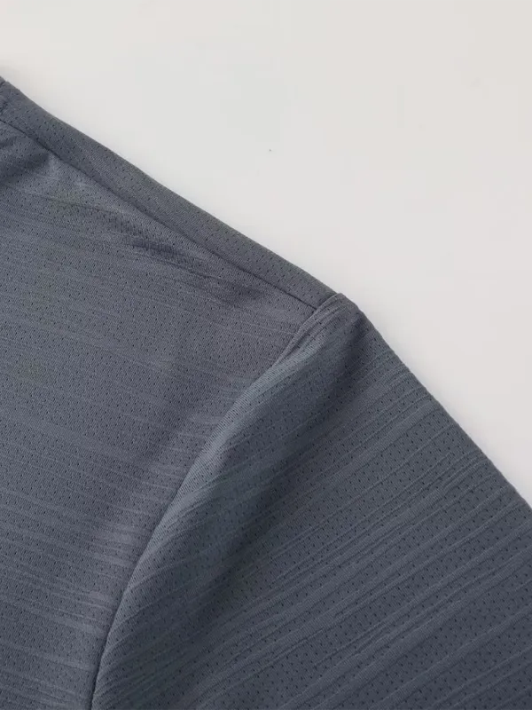 Men's Ultra-Light Ice Silk Quick-Dry Sports Tee - Perfect for Spring & Summer Activities!