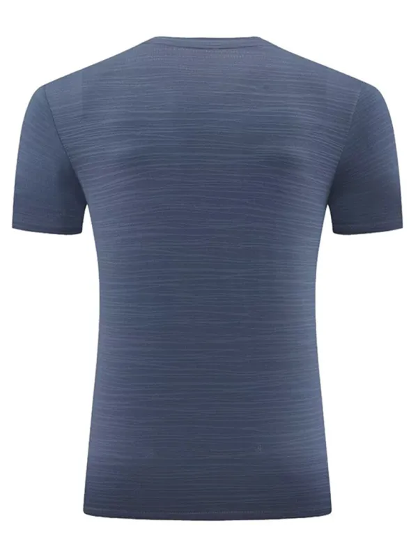 Men's Ultra-Light Ice Silk Quick-Dry Sports Tee - Perfect for Spring & Summer Activities!