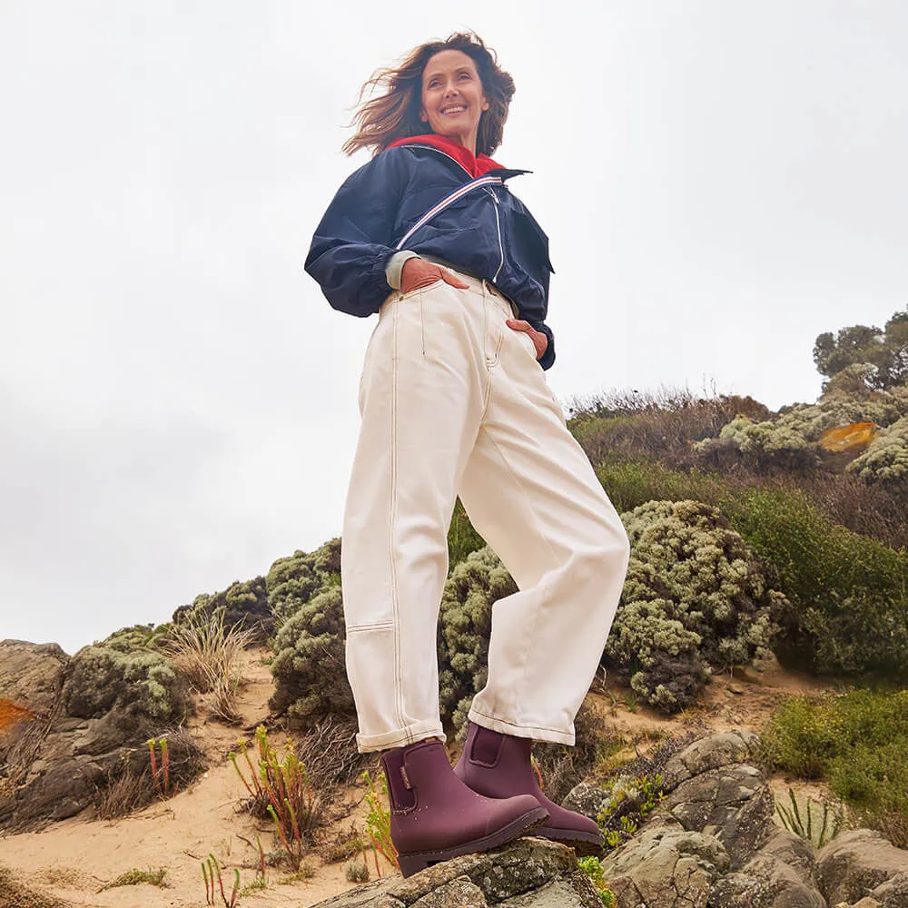 Merry People Bobbi Gumboots - Dark Cherry