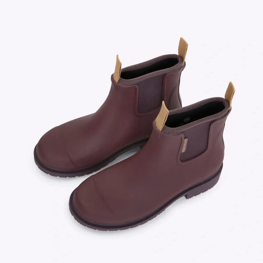 Merry People Bobbi Gumboots - Dark Cherry