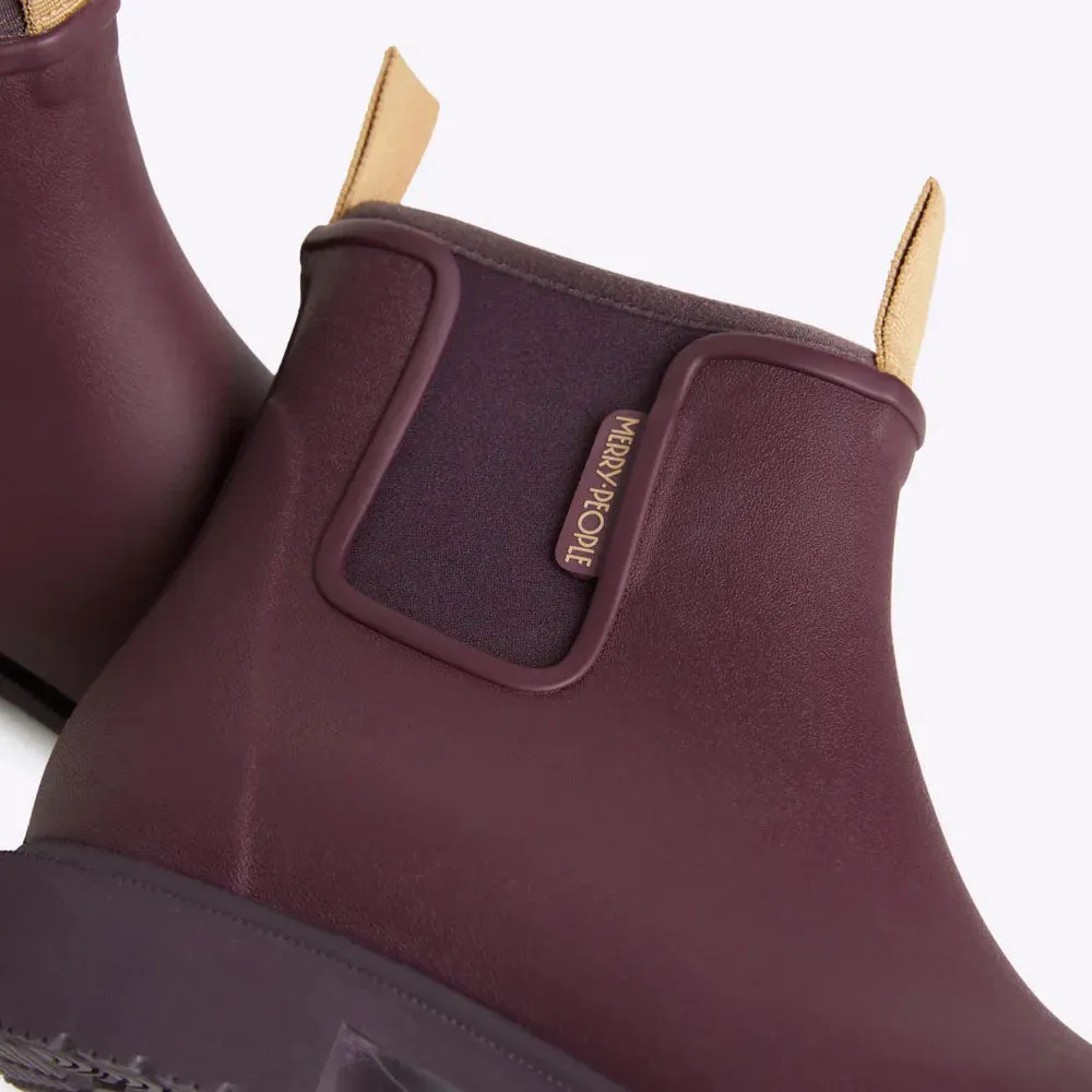 Merry People Bobbi Gumboots - Dark Cherry
