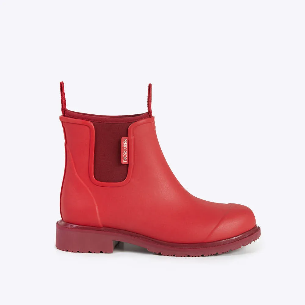 Merry People Bobbi Gumboots - Poppy Red