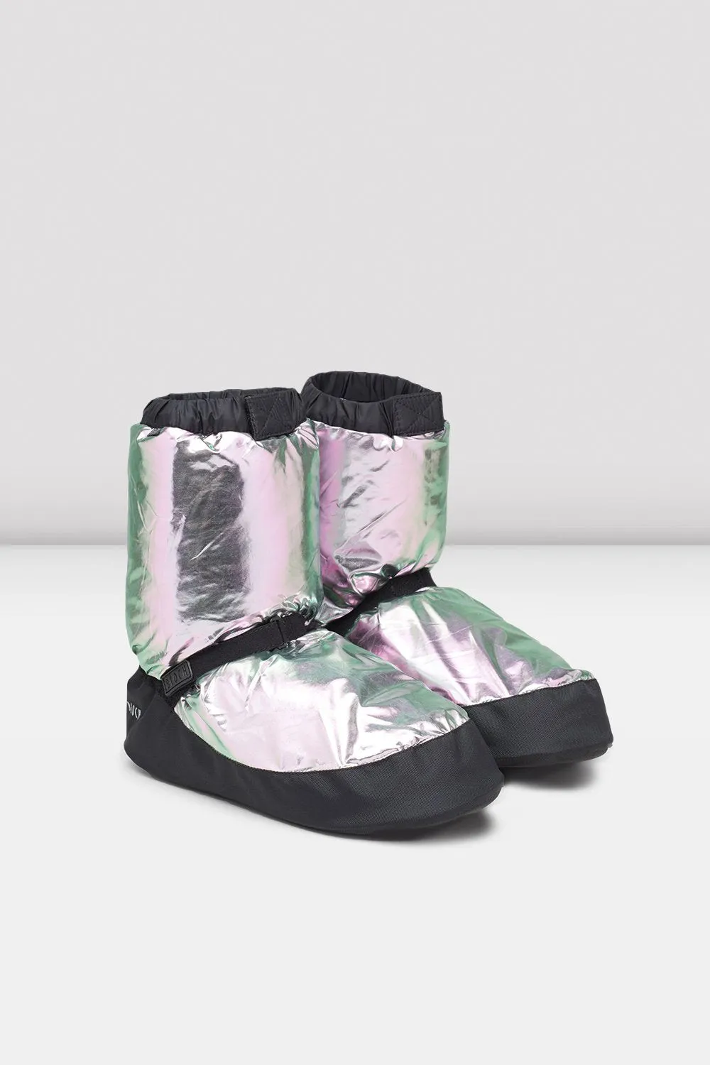 Metallic Warm Up Booties