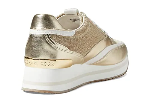 Michael Kors Mariah Trainer Pale Gold 7 M