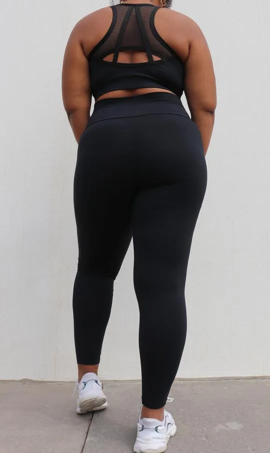 Midnight Curvy Contouring Ultra High Waist Leggings