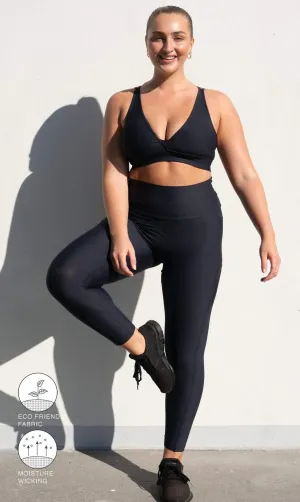 Midnight Eco Ultra High Waist 7/8 Leggings with Pockets