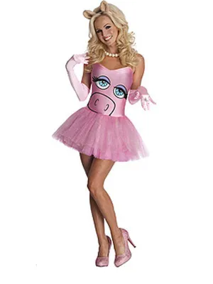 Miss Piggy Costume Size S