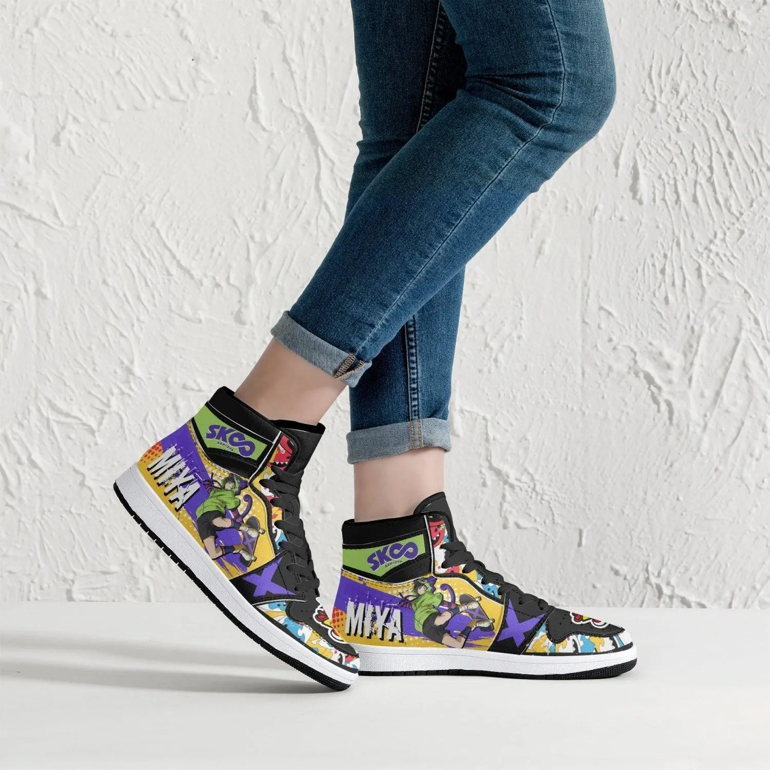 Miya Chinen SK8 the Infinity Mid 1 Basketball Shoes