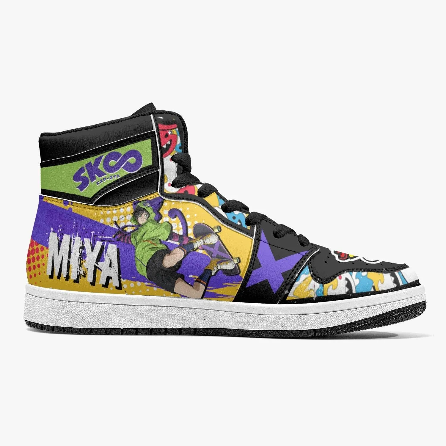 Miya Chinen SK8 the Infinity Mid 1 Basketball Shoes