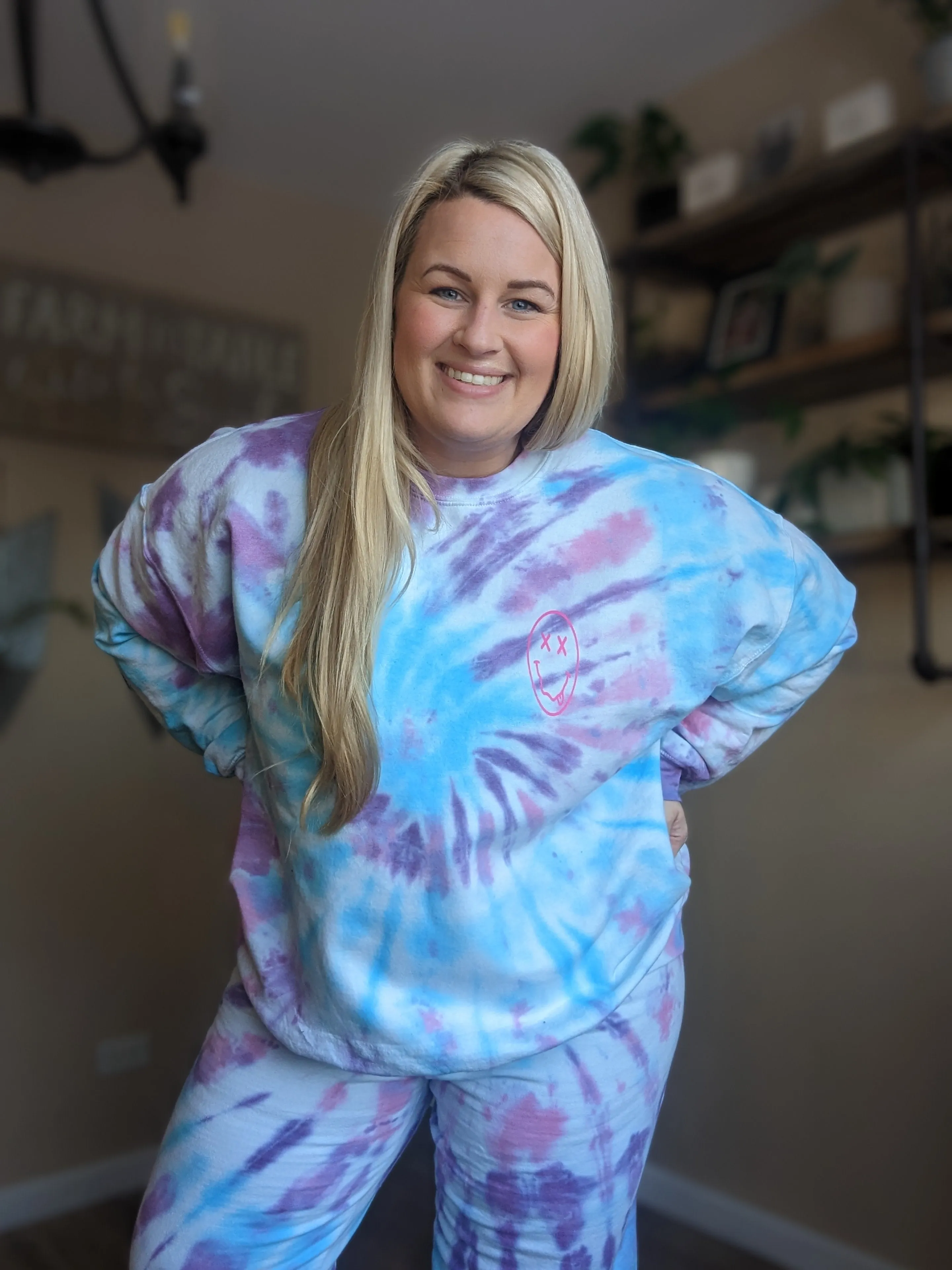 Mom Group Drop Out Sweat Set