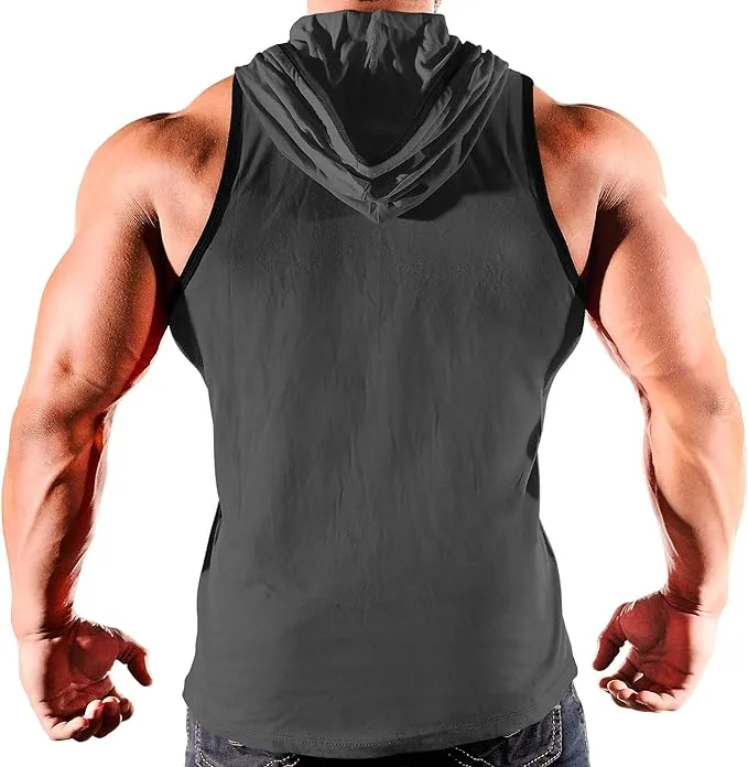 Monsta Clothing Co Hooded Tank Top Gym Wear Classic 000 Men's Workout