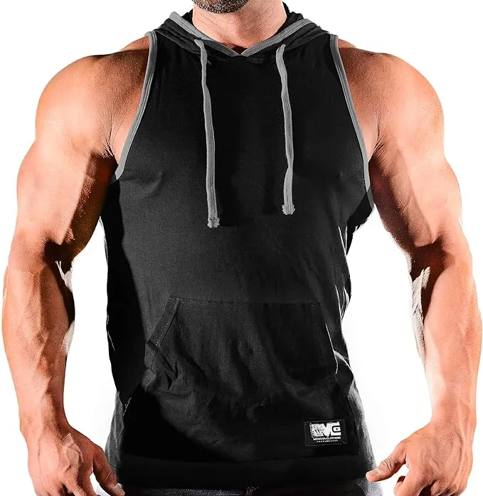 Monsta Clothing Co Hooded Tank Top Gym Wear Classic 000 Men's Workout