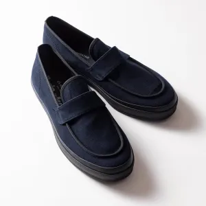 MOONSTAR | ムーンスター　Begin別注 オールネイビー仕立てのLOAFY W