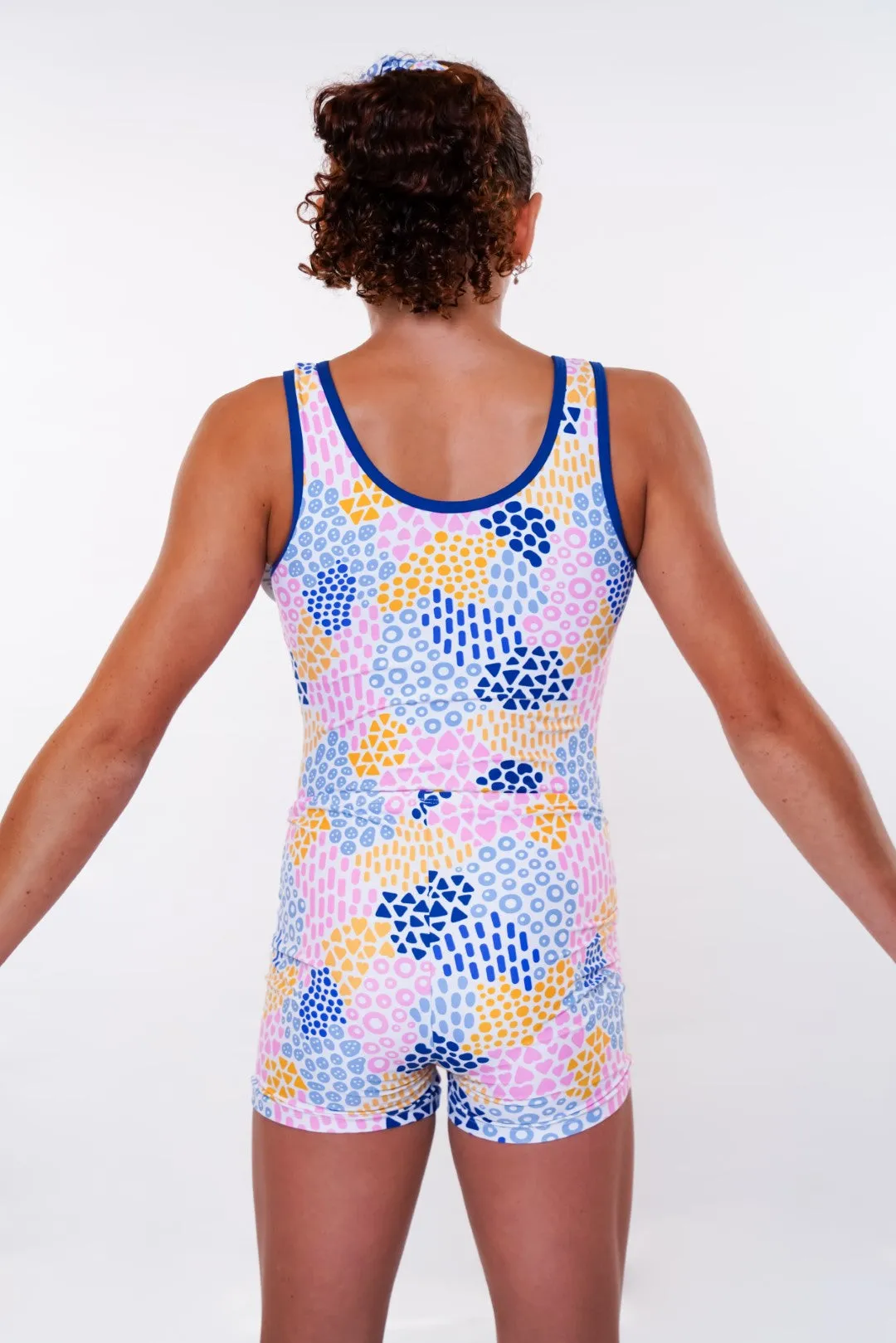 Mosaic - Gym Swim Bike Shorts