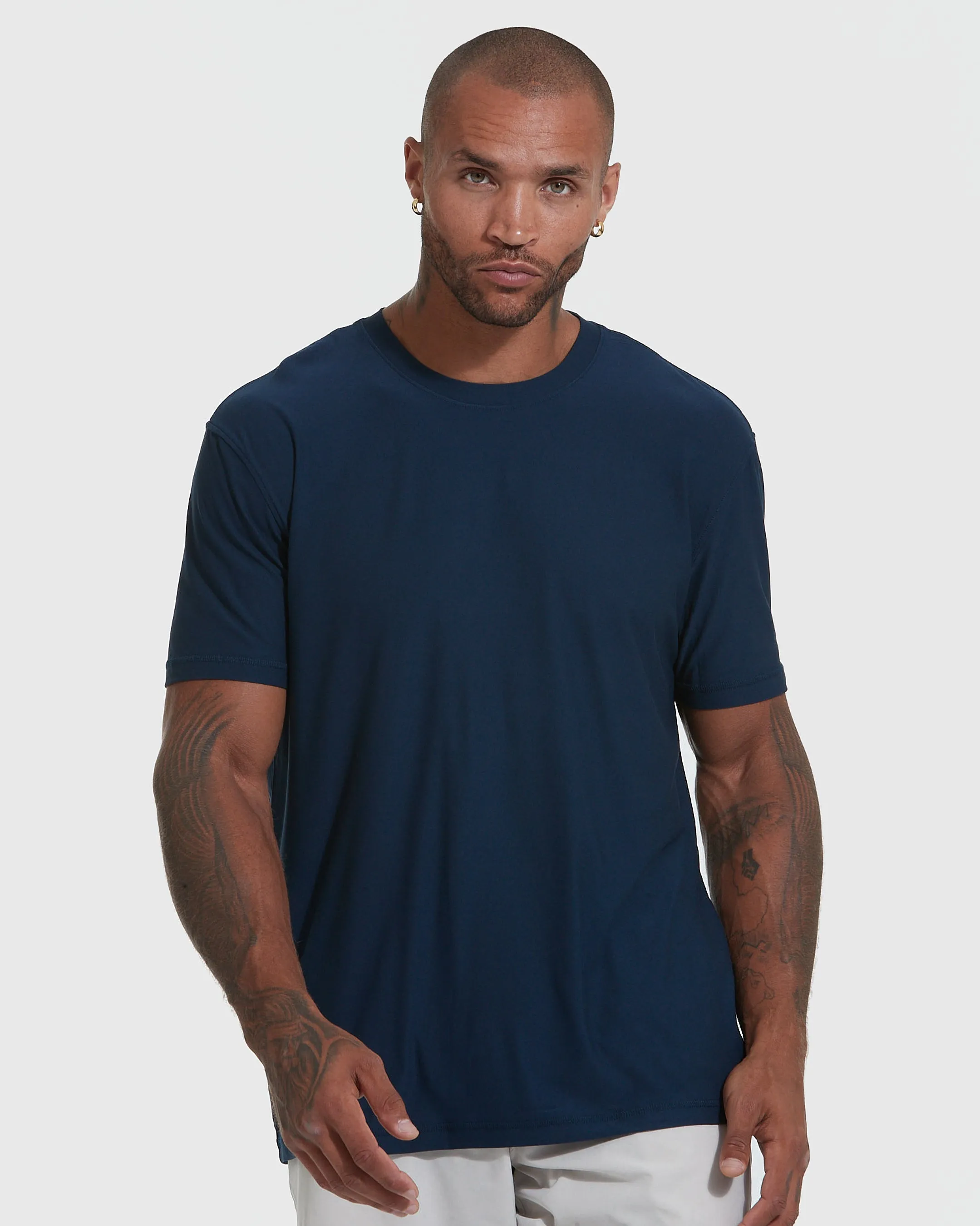 Navy Carbon Training Top and Bottom 3-Pack