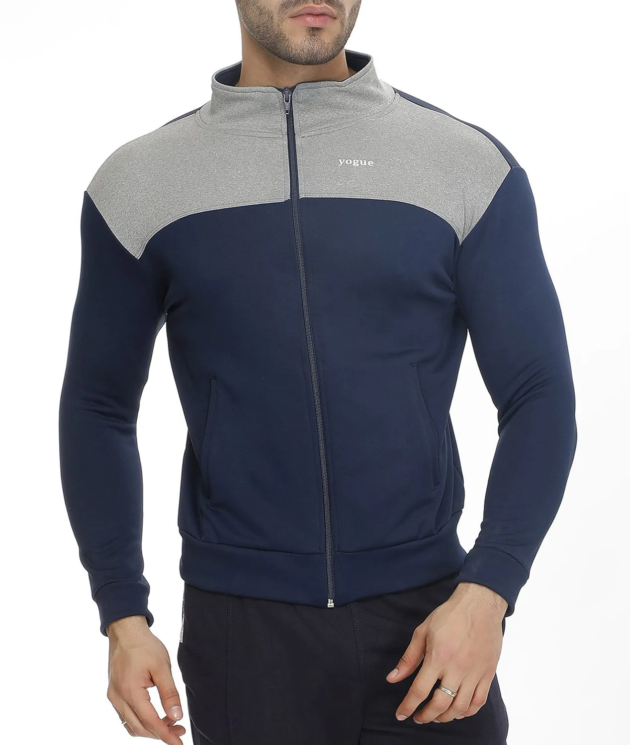 Navy Grey Jacket