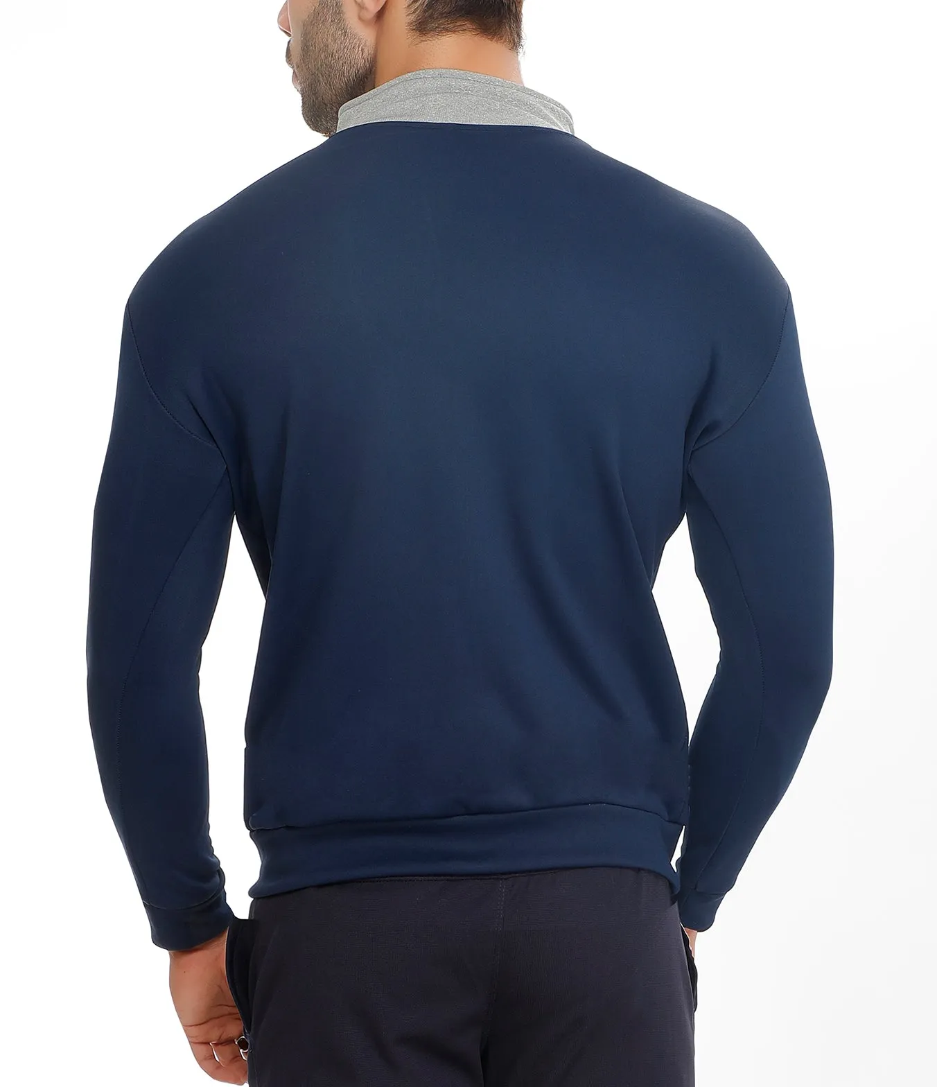 Navy Grey Jacket