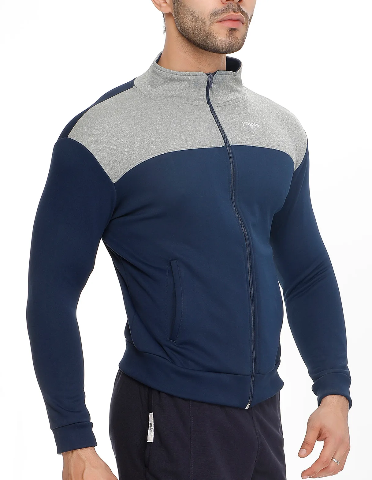 Navy Grey Jacket