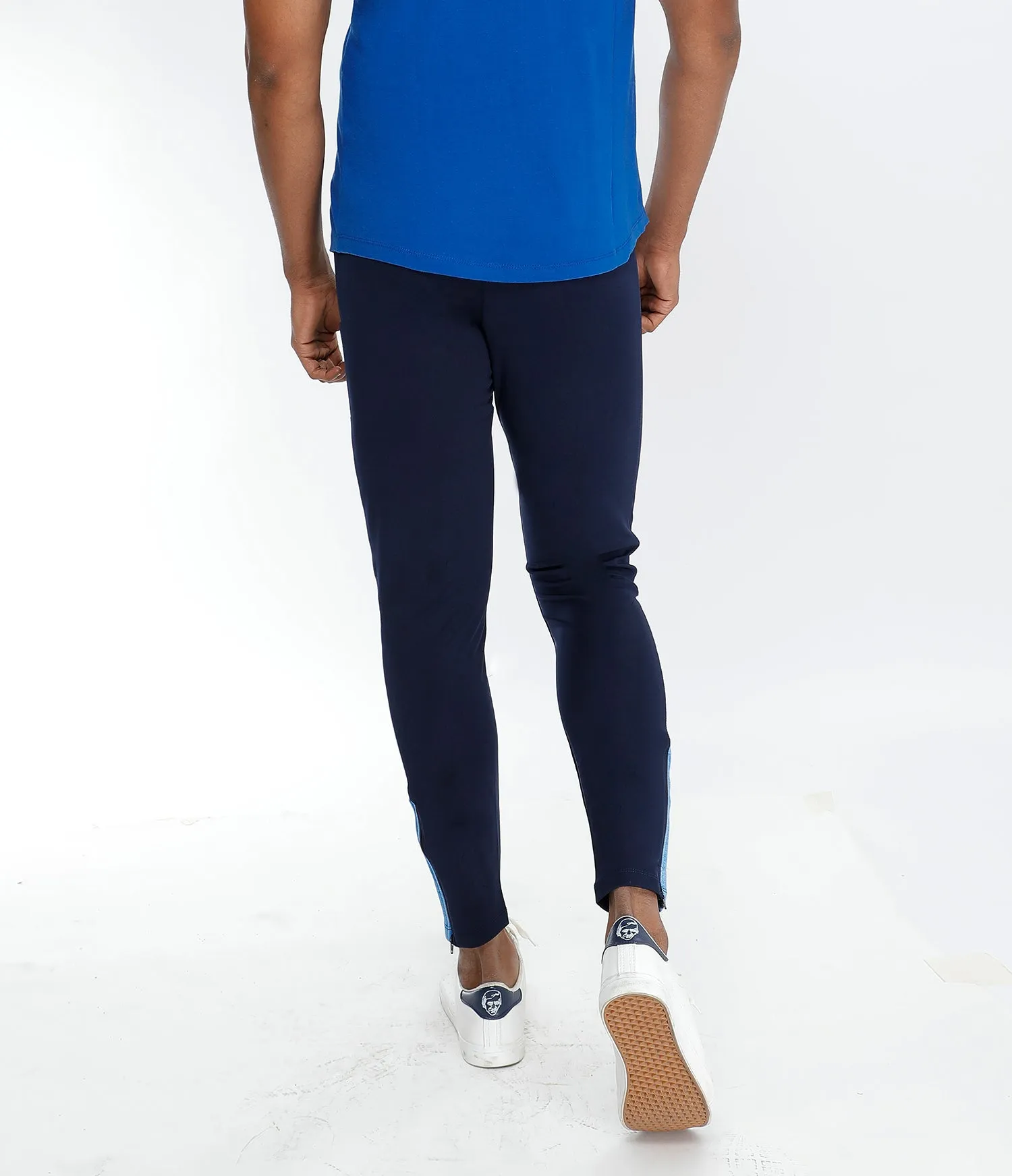 Navy Men's Running Tights