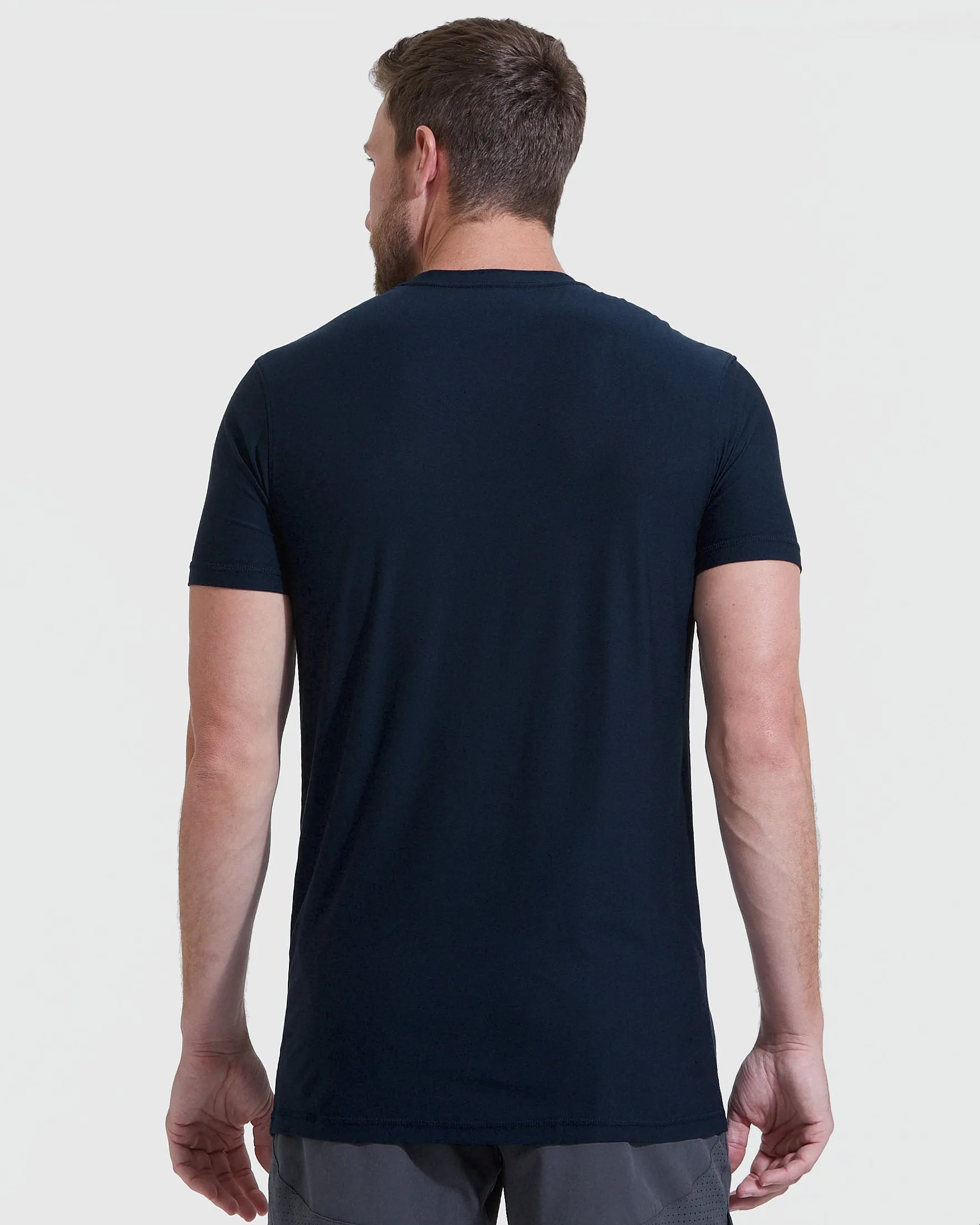 Navy Tall Active Crew Neck 2.0