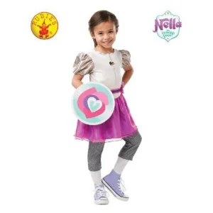 Nella The Knight Deluxe Costume, Child 3 4 Yrs