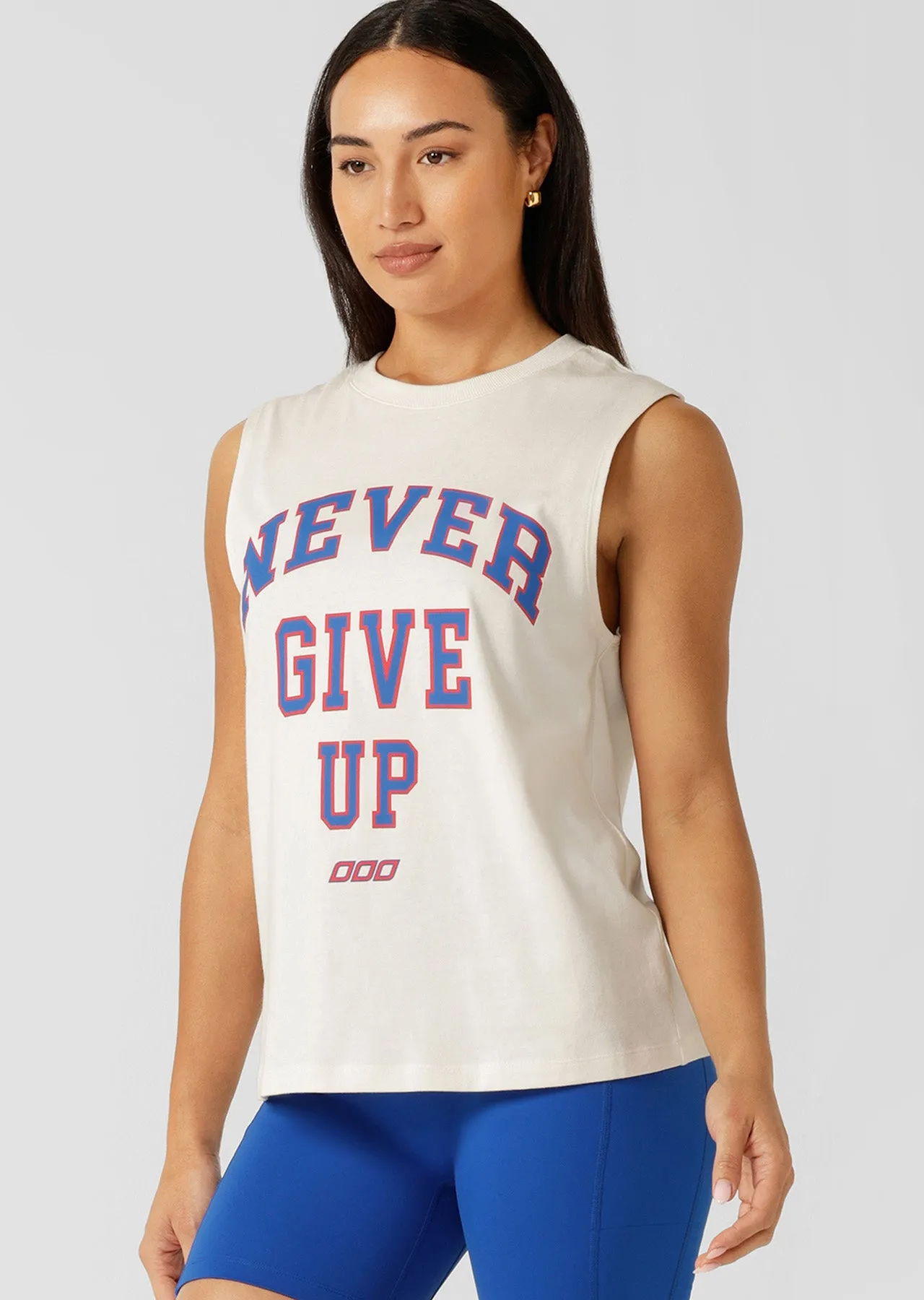 Never Give up Muscle Tank