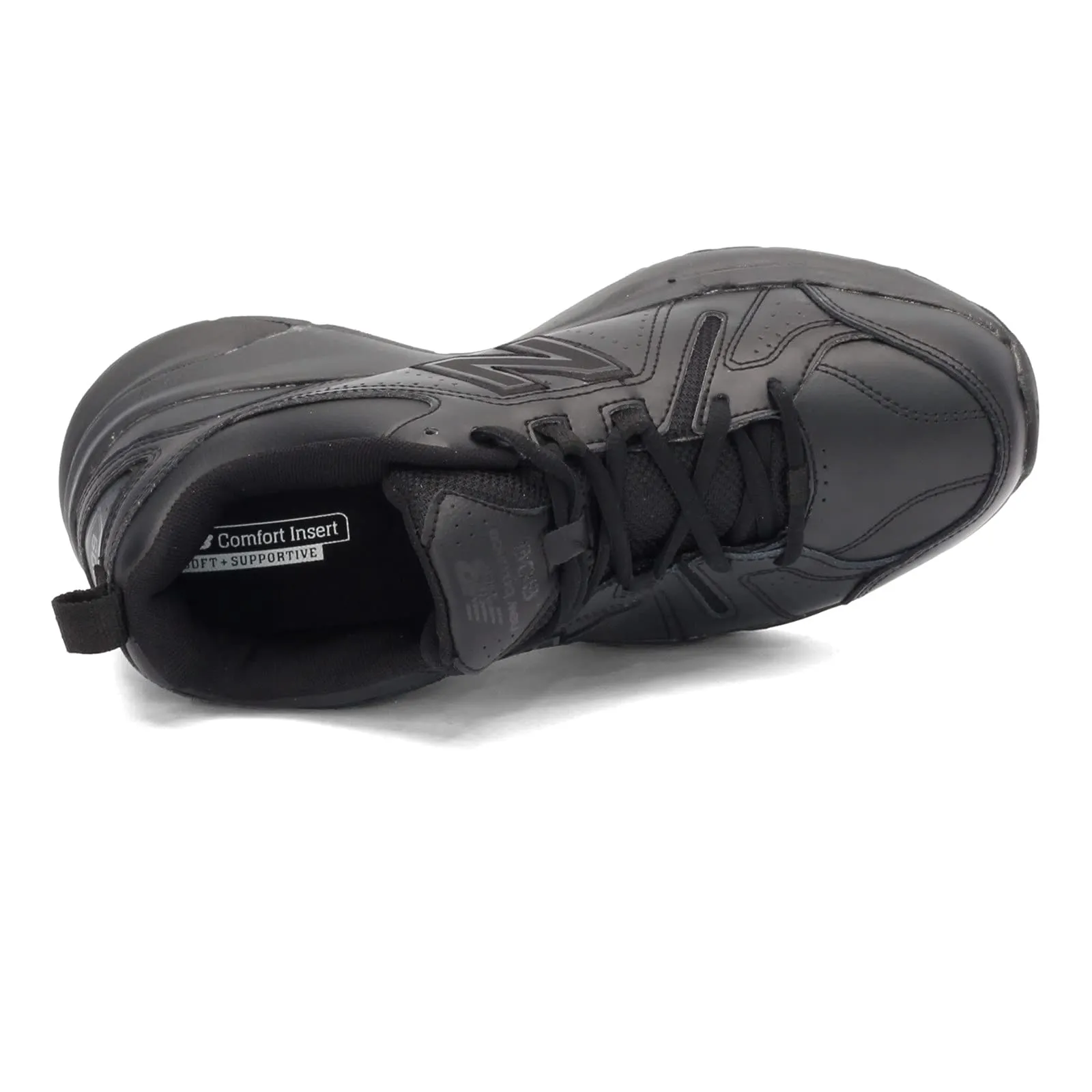 New Balance Men's 608 V5 Casual Comfort Cross Trainer 14 Wide Black/Black