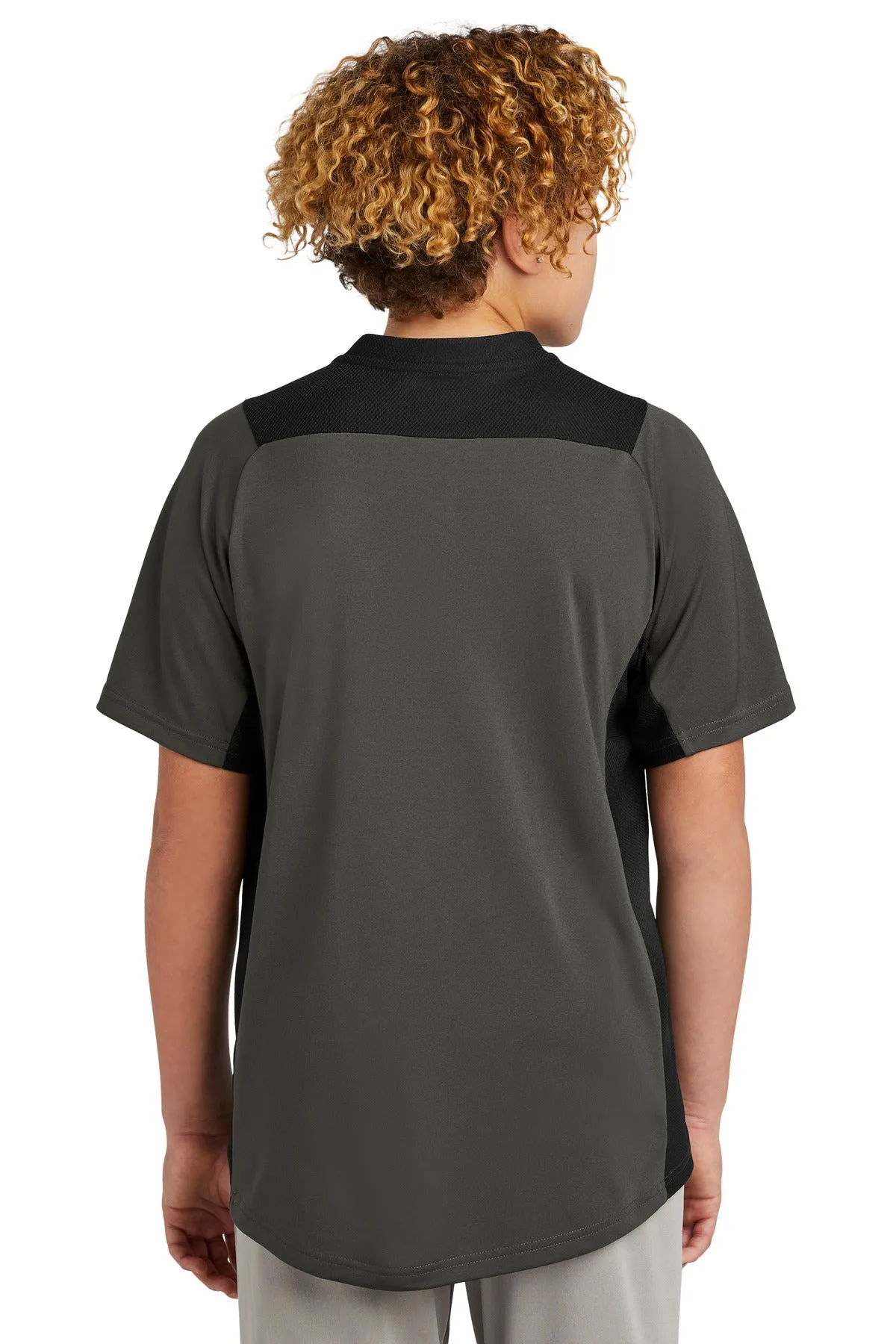 New Era  ®  Youth Diamond Era 2-Button Jersey. YNEA221