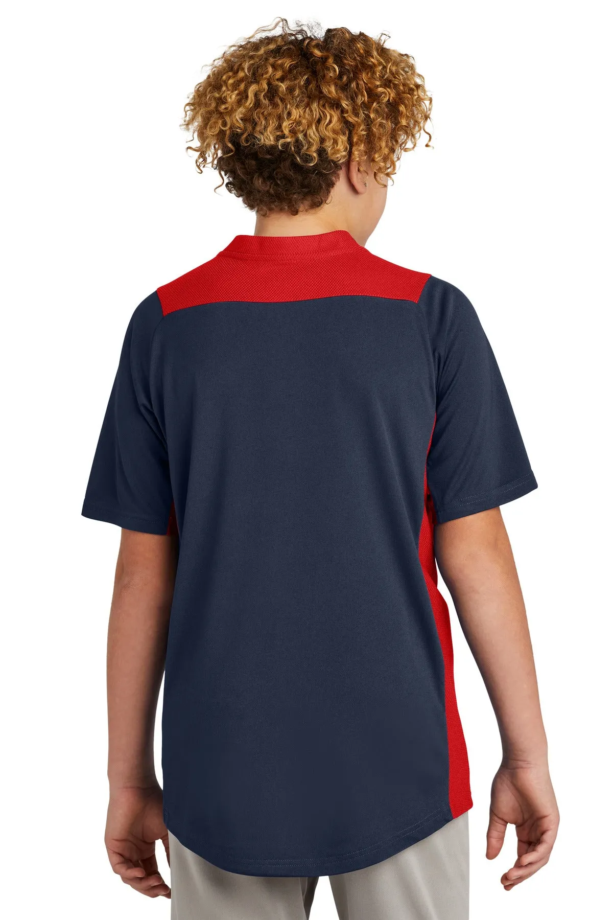 New Era  ®  Youth Diamond Era 2-Button Jersey. YNEA221